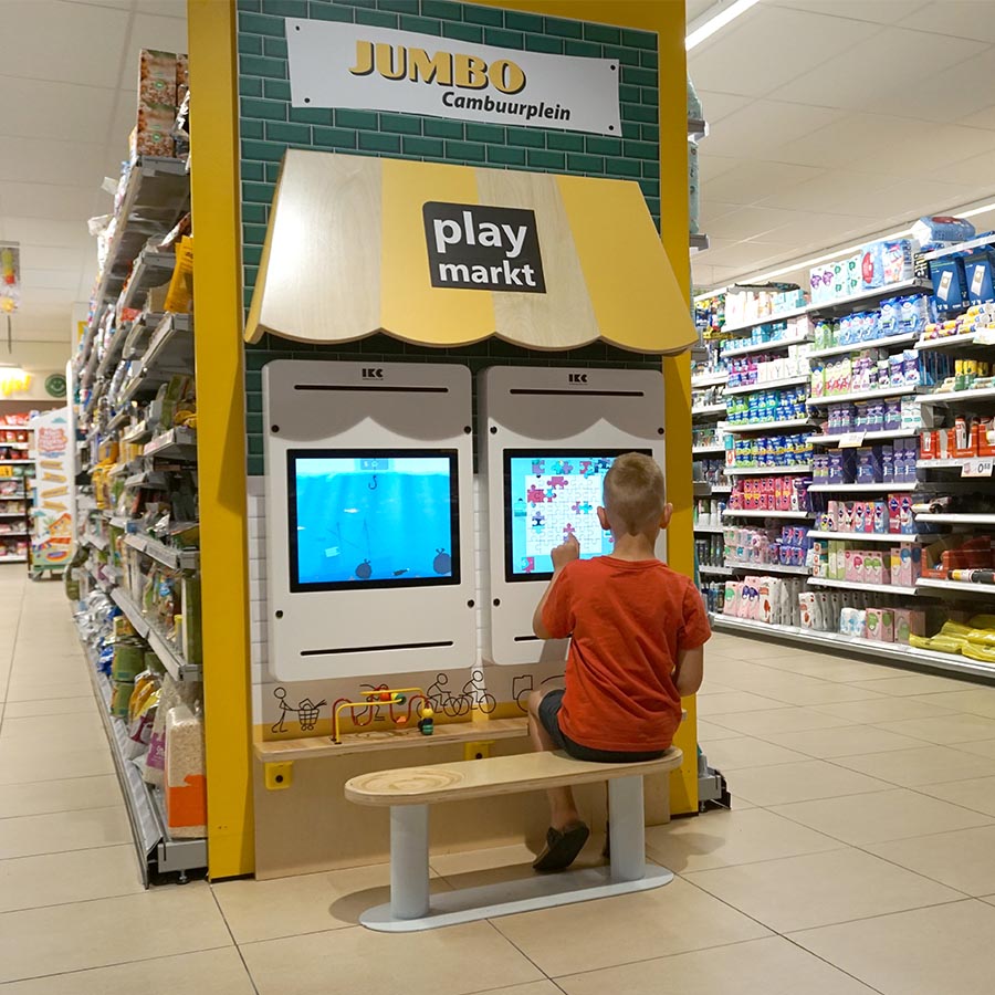 Kinderhoek supermarkt Jumbo Cambuurplein