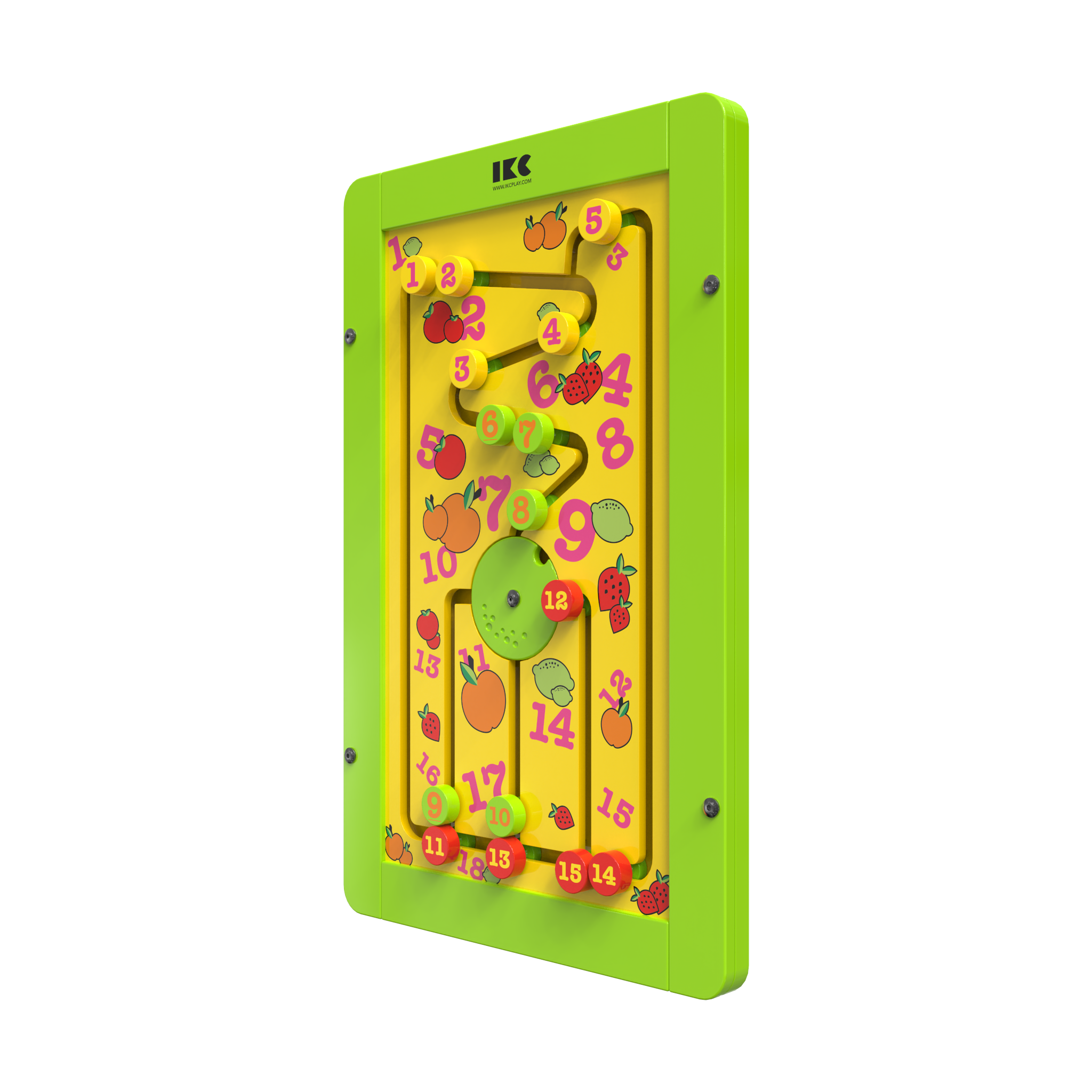 Leren tellen met dit educatieve muurspel voor kinderen | IKC wandspellen