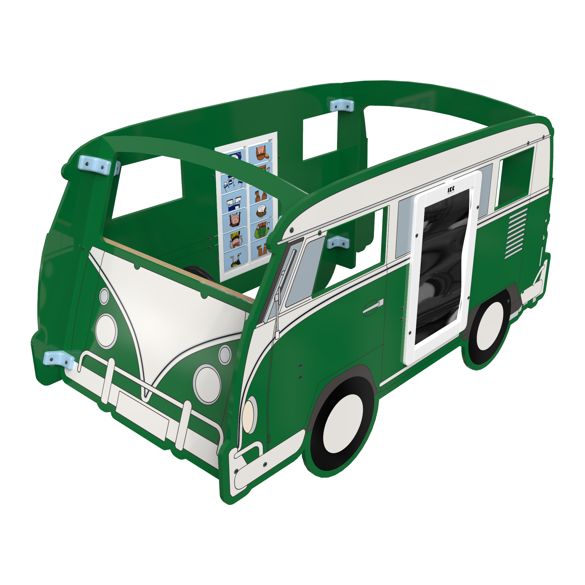 Op deze afbeelding staat een speelsysteem | IKC speelsystemen