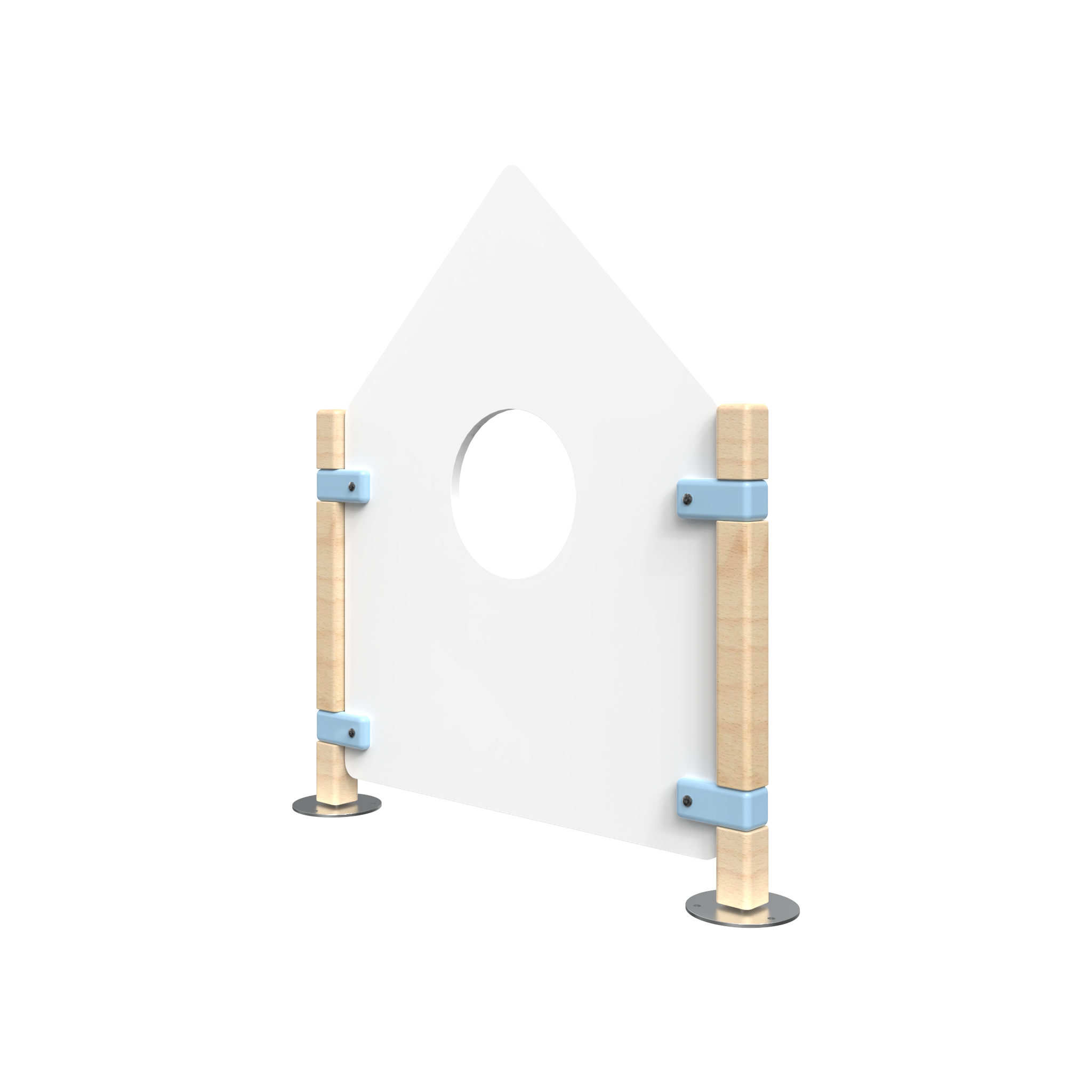 Huis hekwerk voor kinderhoek | IKC Hekwerken