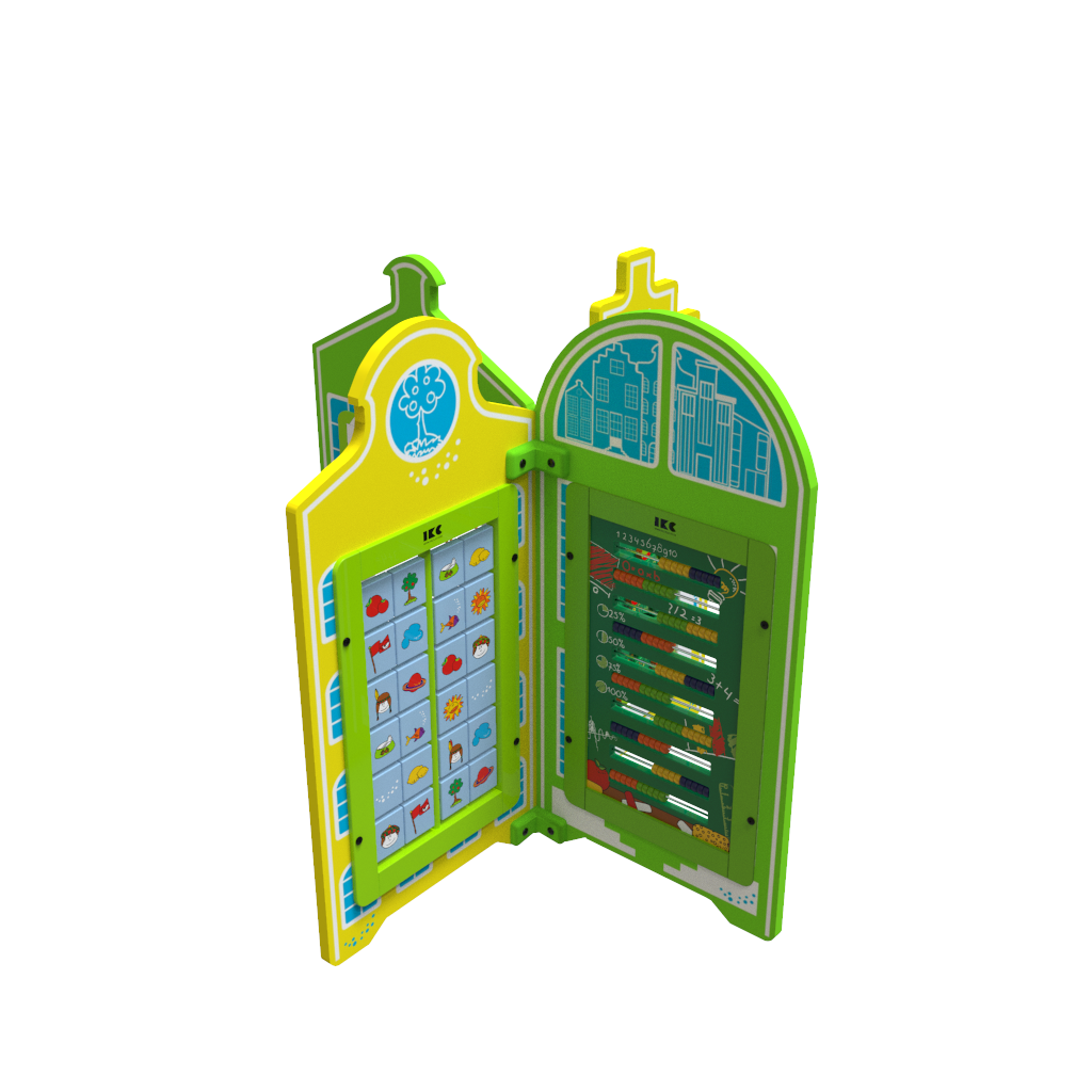 Speelsysteem in het thema Amsterdam voor meerdere speelelementen | IKC speelsystemen