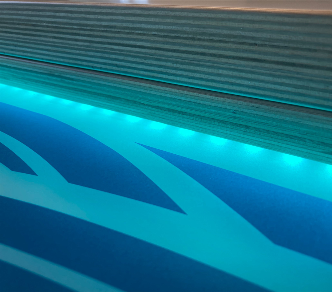 closeup van nieuw wandspel van IKC