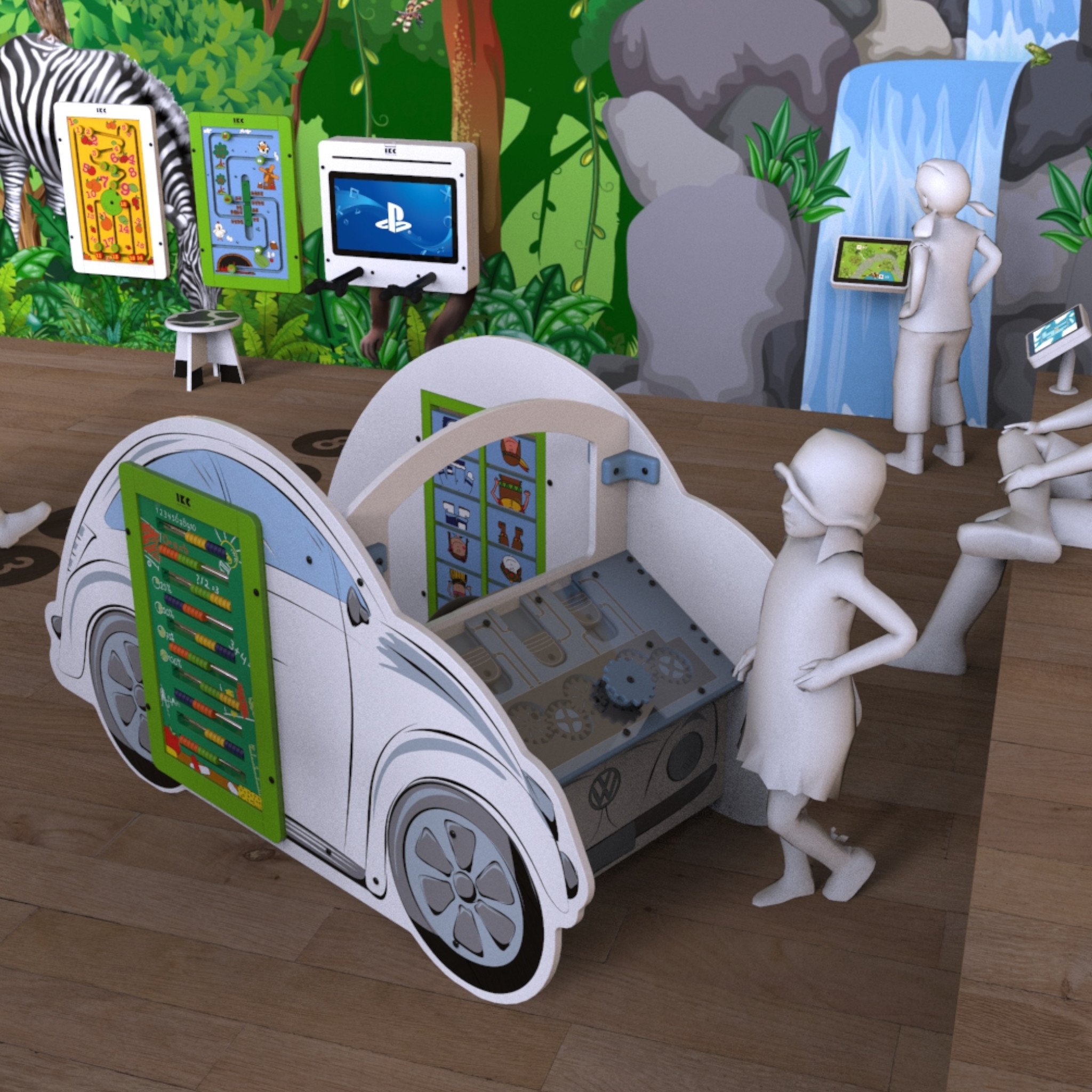 speelelementen en speelhoeken van ikc