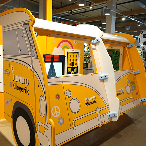 Kinderhoek bij Jumbo Klieverik voor de kleinste bezoekers