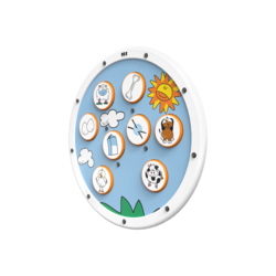 sorteerspel voor kinderen zoek 2 matchende plaatjes bij elkaar |IKC wandspel muurspel