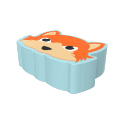 De Softplay Evy is een handgemaakt zacht zitmeubel voor uw kinderhoek