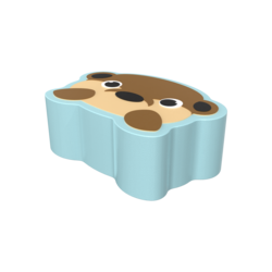 De Softplay Otto is een handgemaakt zacht zitmeubel voor uw kinderhoek