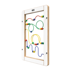 wandspel met kralen voor de fijne motoriek | IKC Wandspellen en muurspellen