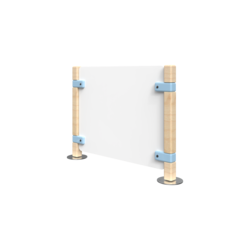 Laag hekwerk voor kinderhoek | IKC Hekwerken