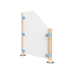 Hekwerk schuin voor kinderhoek | IKC Kinderhoeken